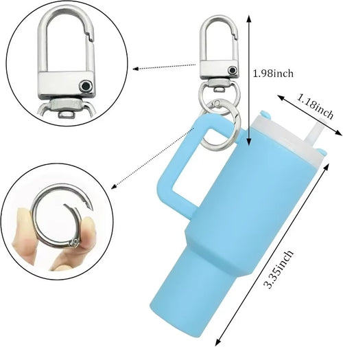 Colorful Mini Stanley Tumbler Key chain